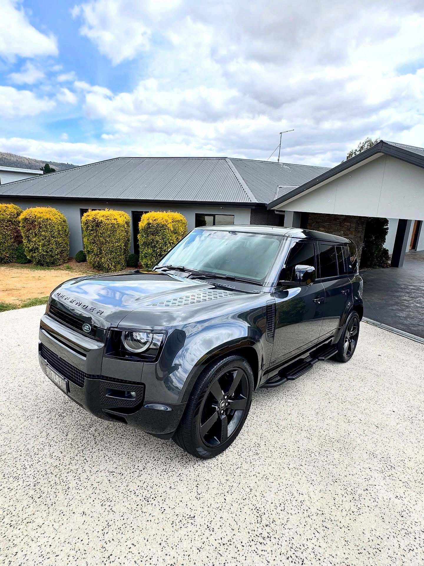 A 4WD detailed on the driveway at home by The Driveway Detailer