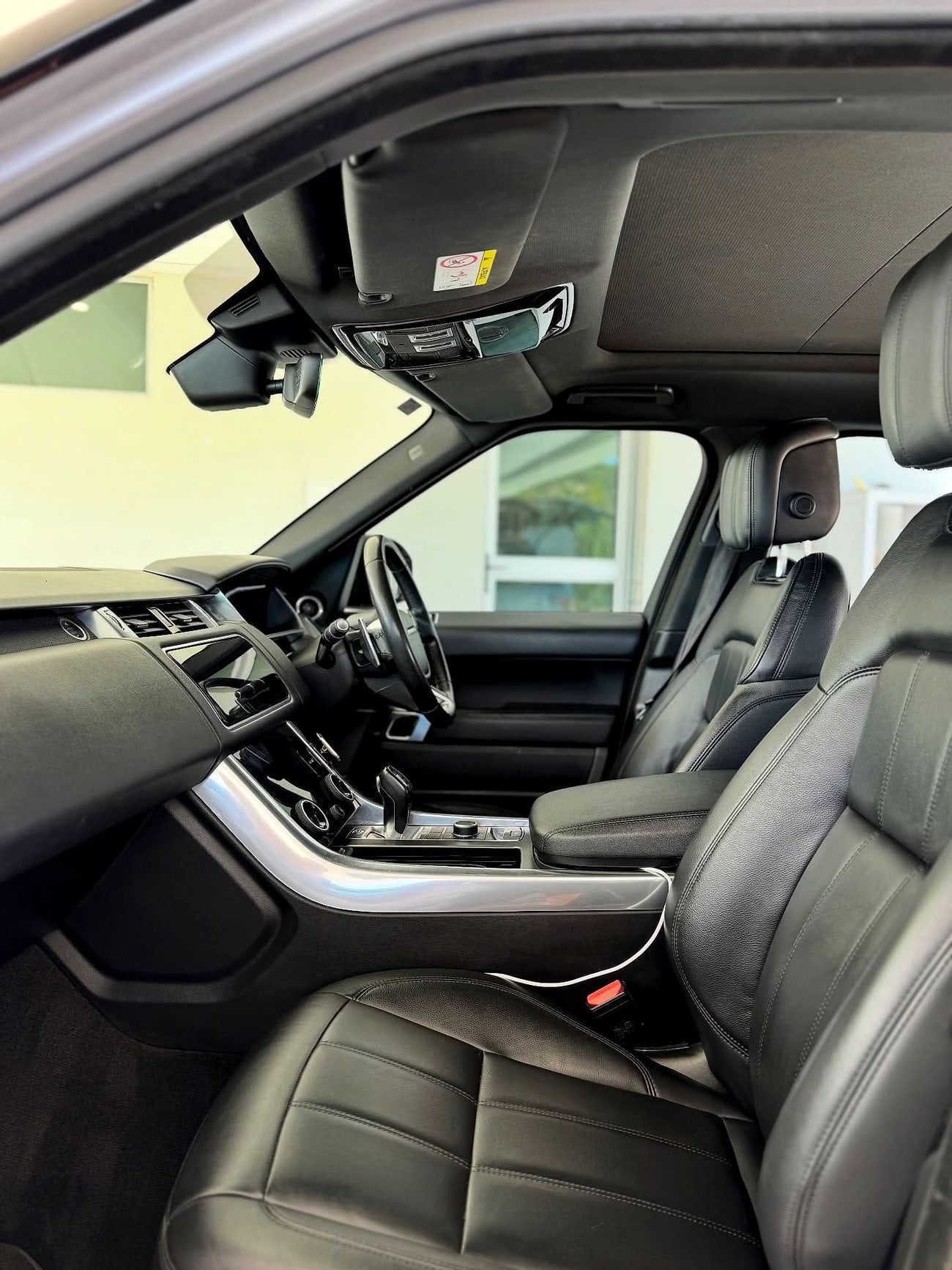A luxury 4WD interior detailed and dressed